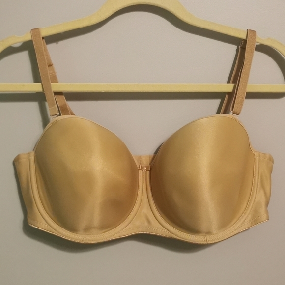 FANTASIE Bra Molded Cups Strapless Nude 40D Plus - Picture 1 of 6